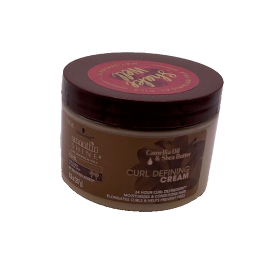 Schwarzkopf Smooth'n Shine Curl Defining Cream w/Camellia Oil/10.5 oz