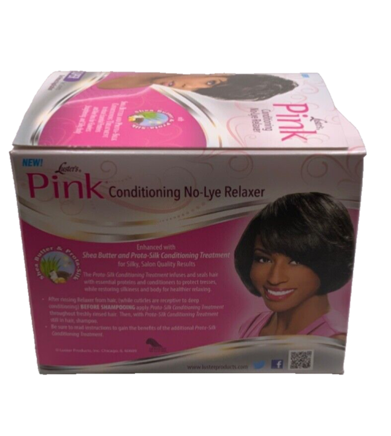 Luster's Pink Conditioning Super No-Lye Relaxer One Retouch Application