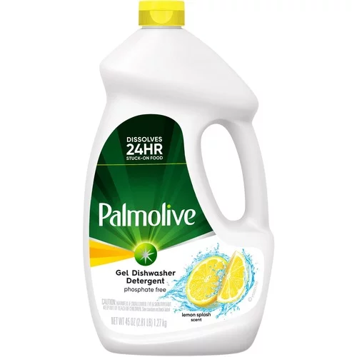 Palmolive Gel Dishwasher Detergent Lemon Splash Scent 45 oz