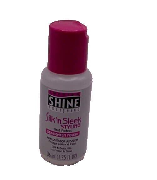 Smooth 'N Shine Silk 'n Sleek Styling Heat Protect Straighten Polish/1.25 fl oz