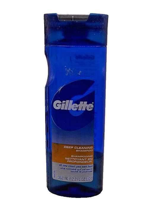Gillette Deep Cleaning Shampoo / 12.2 fl oz (25% full)