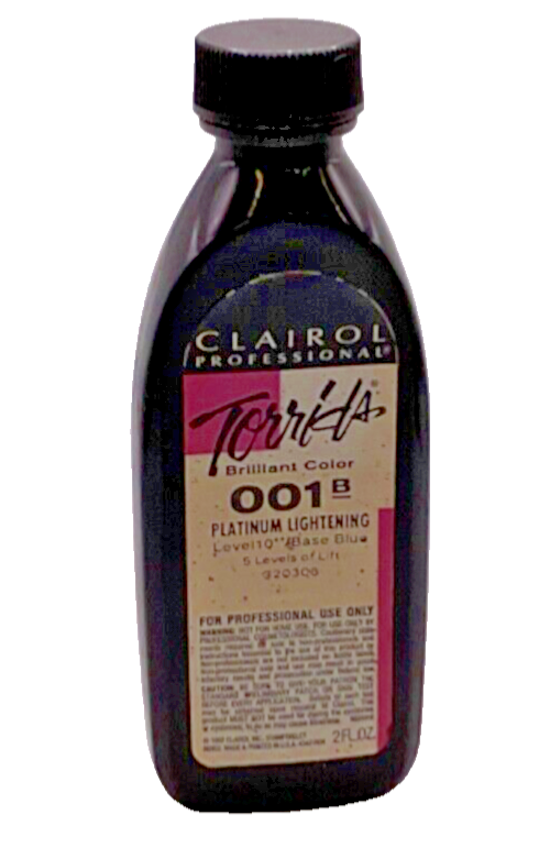 Clairol Professional Torrid 001B Platinum Lightening/2 fl oz