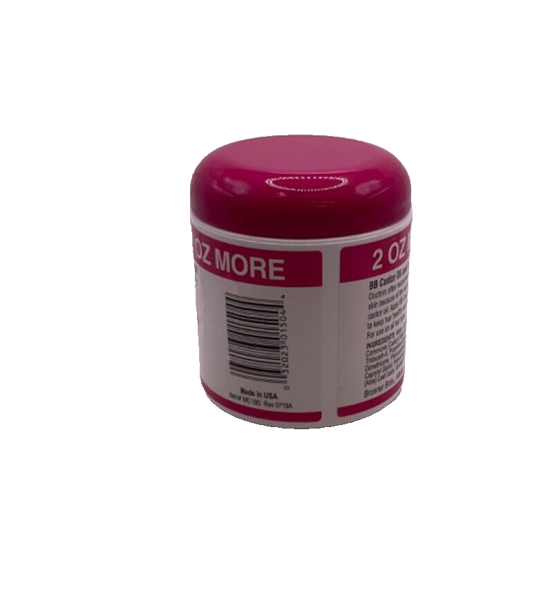 Bronner Bros Castor Oil Hair & Scalp Condtioning Creme 6 oz