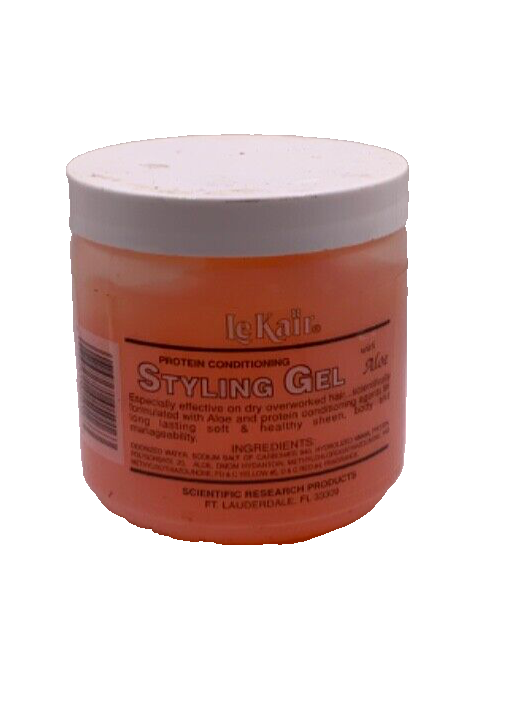 Lekair Protein Conditioning Styling Gel With Aloe Dry Hair Formula 16oz
