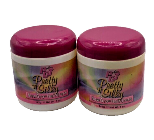 (2 PACK) PCJ Lusters Pretty N Silky New Gro Hairdress 5oz