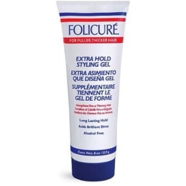 Folicure Extra Hold Styling Gel 8 oz