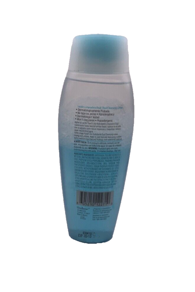 Ponds Bio-Hydratante Dual Cleansing Lotion / 6.76 oz EXP 03/13