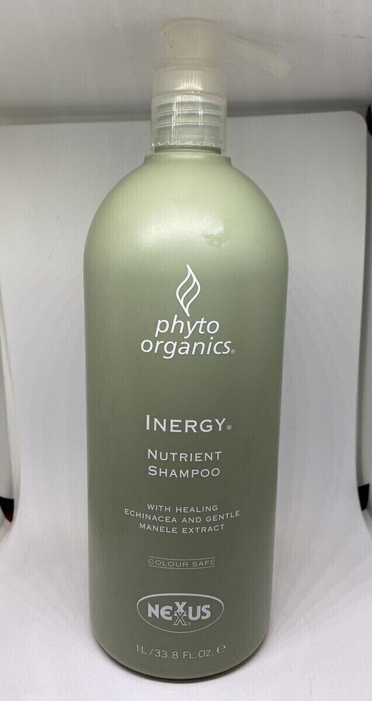 Nexxus Inergy Nutrient Shampoo 1L / 33.8 Fl Oz. Rare New