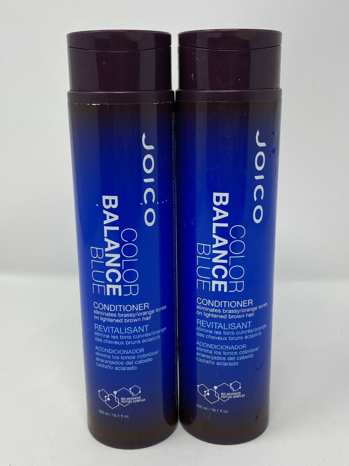 (2) Joico Color Balance Blue Conditioner Eliminates Brassy/Orange Tones 10.1 oz