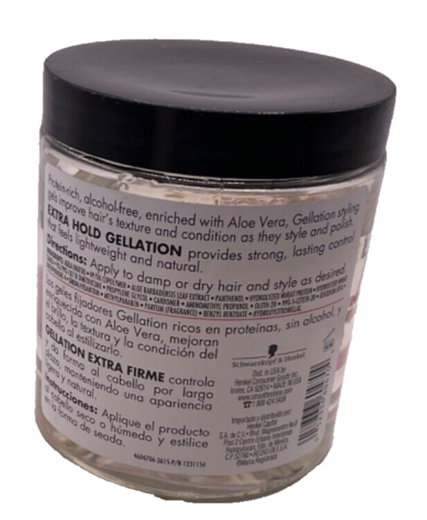 Smooth 'N Shine Polishing Gellation Styling Gel With Aloe Vera Extra Hold / 20oz