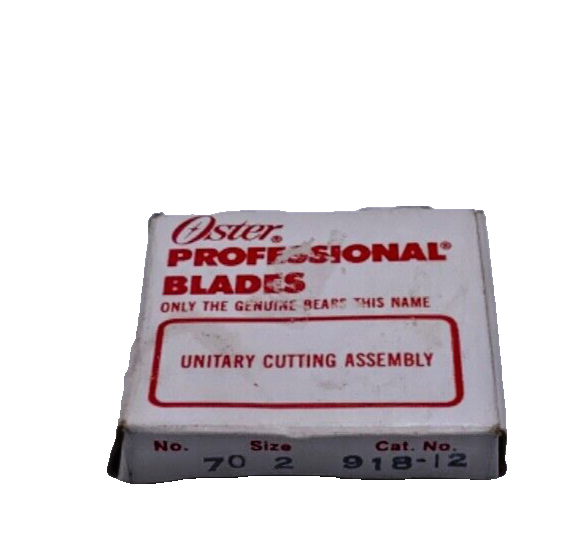 Oster Professional Blades Unitary Cutting Assembly No.70 Size 2 (918-12)