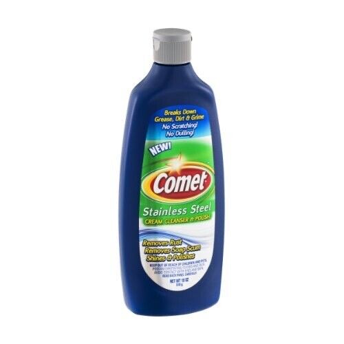 Comet Stainless Steel Cream Cleanser & Polish / 18oz