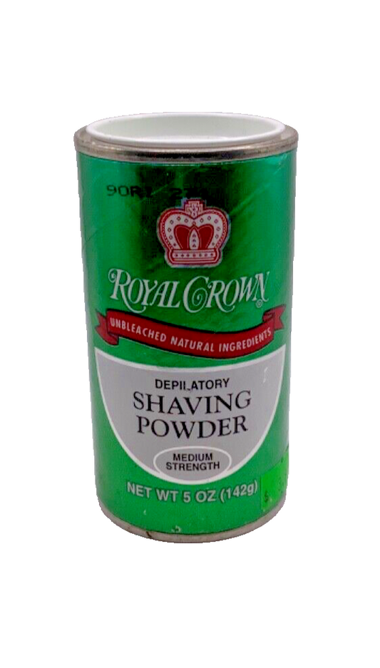 Royal Crown Shaving Powder Medium Strength Lemon-Lime Fragrance 5 oz