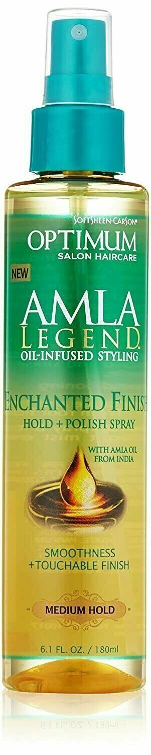 Softsheen Carson Amla Finish Hold Polish Spray Medium Hold - 6.1 oz - Fast