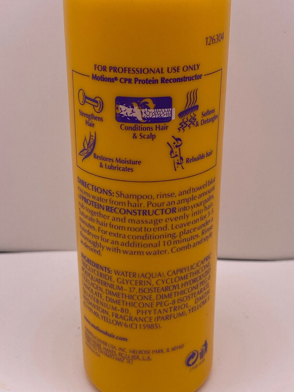 Motions CPR Protein Reconstructor Critical Protection and Repair - 6 oz