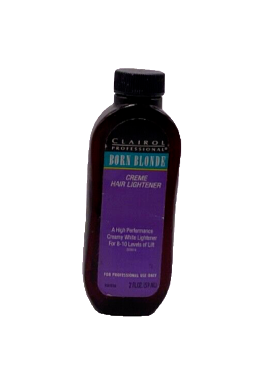 Clairol Professional Born Blonde Creme Hair Lightener / 2 oz