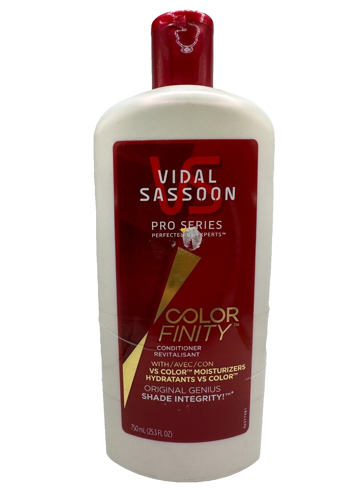1x Vidal Sassoon Pro Series Color Finity Protecting Conditioner 25.3 fl oz 750ml