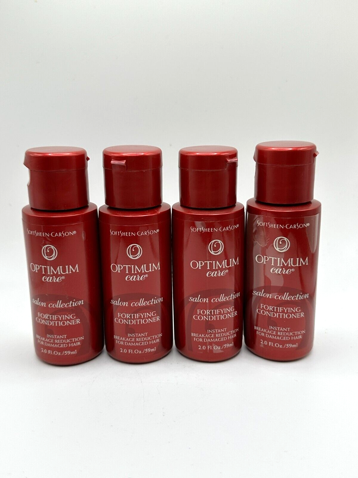 (4) Softsheen Optimum Care Salon Collection Fortifying Conditioner - 2 oz each