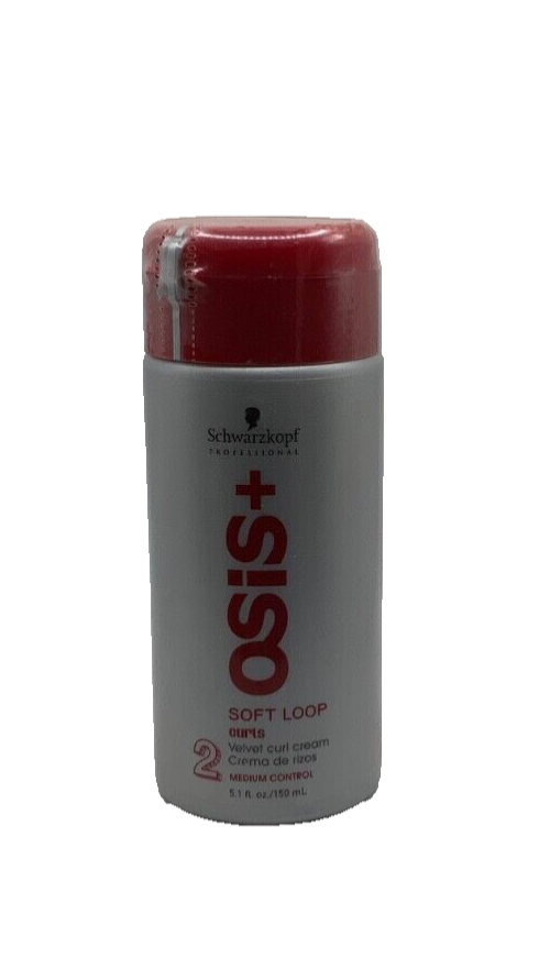 SCHWARZKOPF OSIS SOFT LOOP CURLS VELVET CURL CREAM 5.1 OZ RARE DISCONTINUED