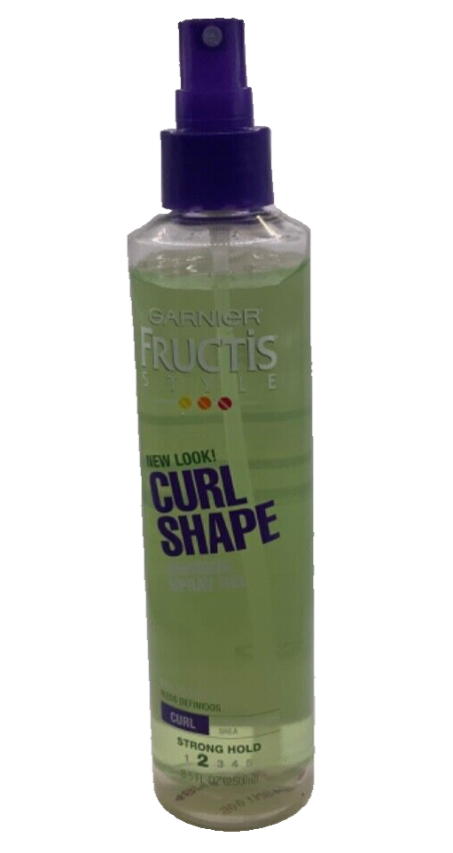 (LOT OF 2) Garnier Fructis Style Curl Shape Defining Spray Gel Strong Hold 8.5oz