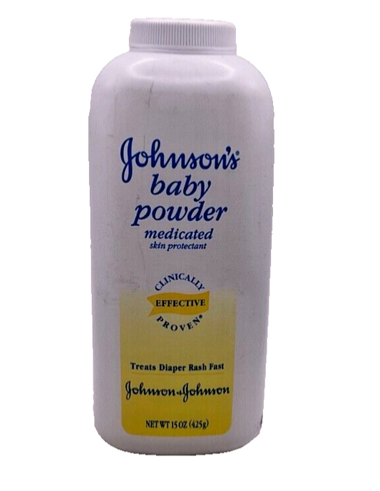 Johnson's Baby Powder Medicated Skin Protectant / 15oz