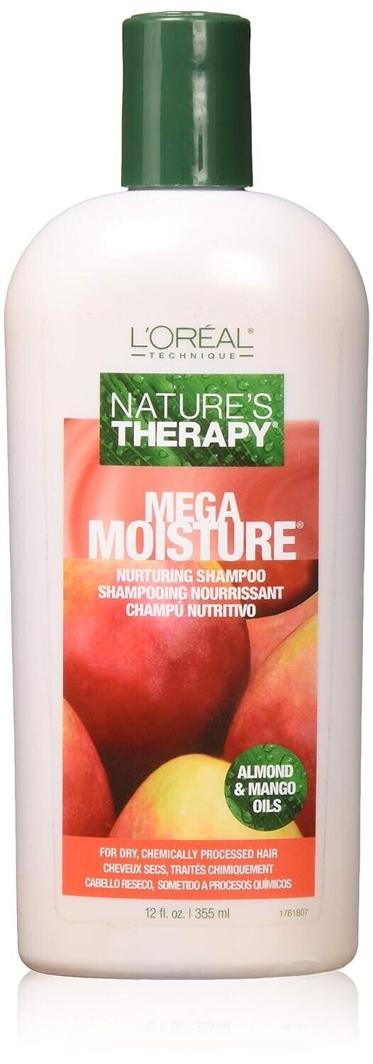 Loreal Natures Therapy Mega Moisture Nurturing Shampoo / 12 oz