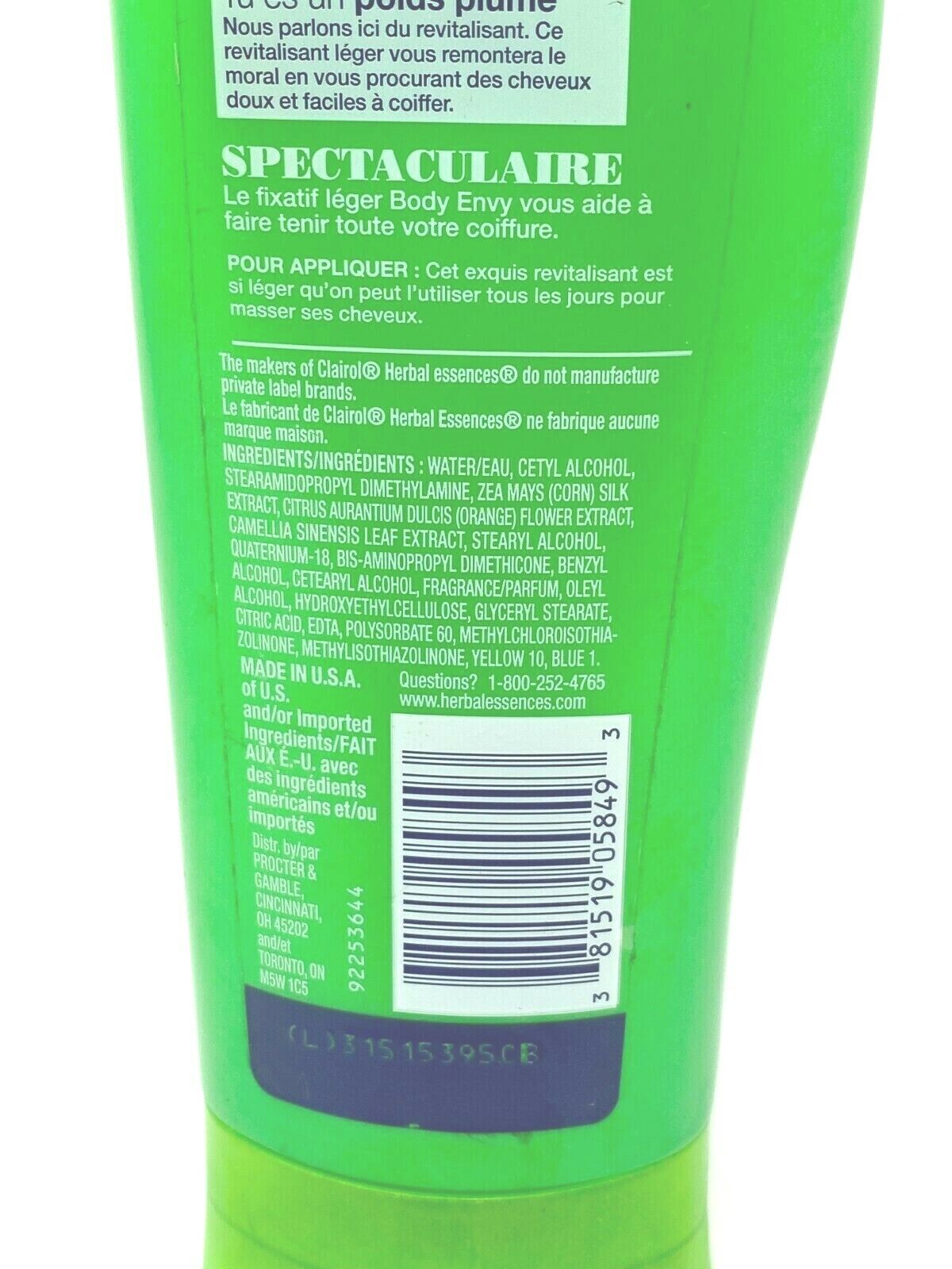 (1) Herbal Essences Drama Clean Refreshing Conditioner 10.1 Fl Oz