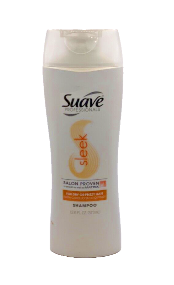 Suave Sleek For Dry Frizzy Hair Shampoo 12.8oz