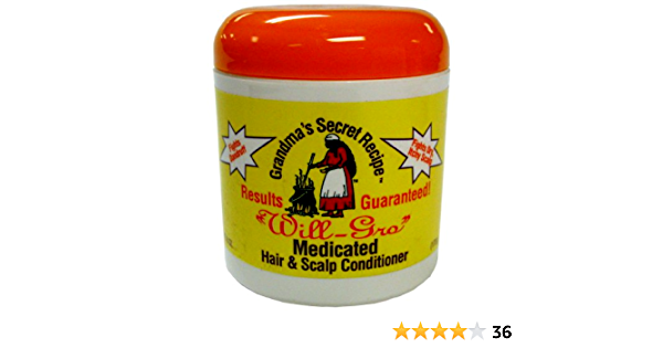 Grandma's Secret Recipe Will-Gro Medicated Hair & Scalp Conditioner 6 oz