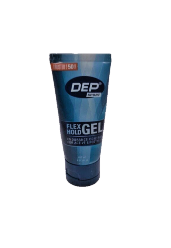 Dep Sport Flex Hold Gel High Performance Styling Gel Natural Finish 2oz