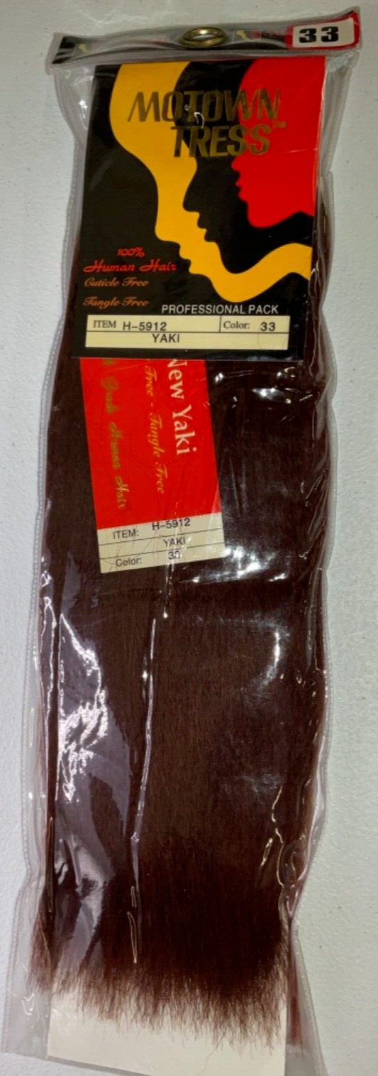 Motown Tress Yaki/Style:H-5912/Color:33