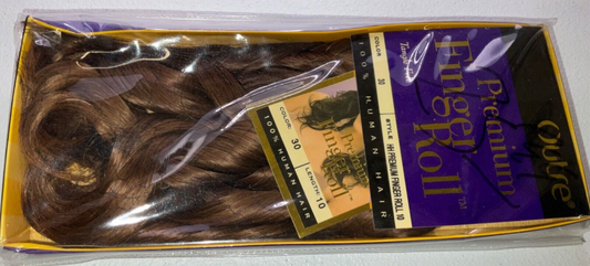 Outre Premium Finger Roll 100% Human Hair Color 30 (10 inches)