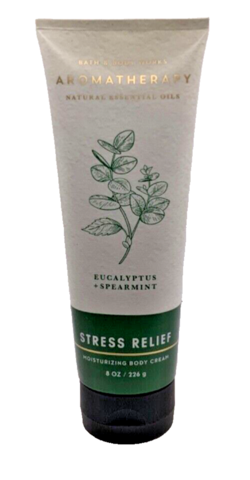 Bath & Body Works Aromatherapy Eucalyptus/Spearmint Stress Relief Body Cream 8oz