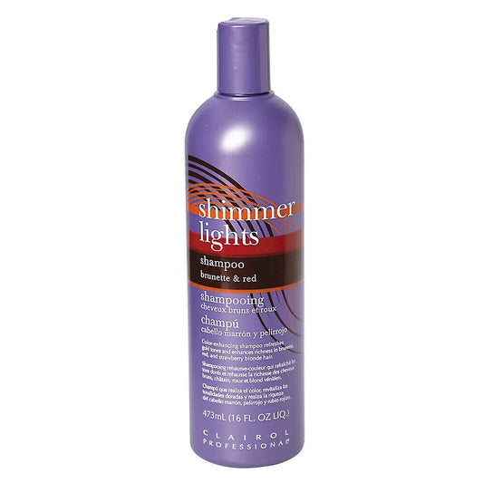 Shimmer Lights by Clairol Shampoo Brunette & Red 16 oz