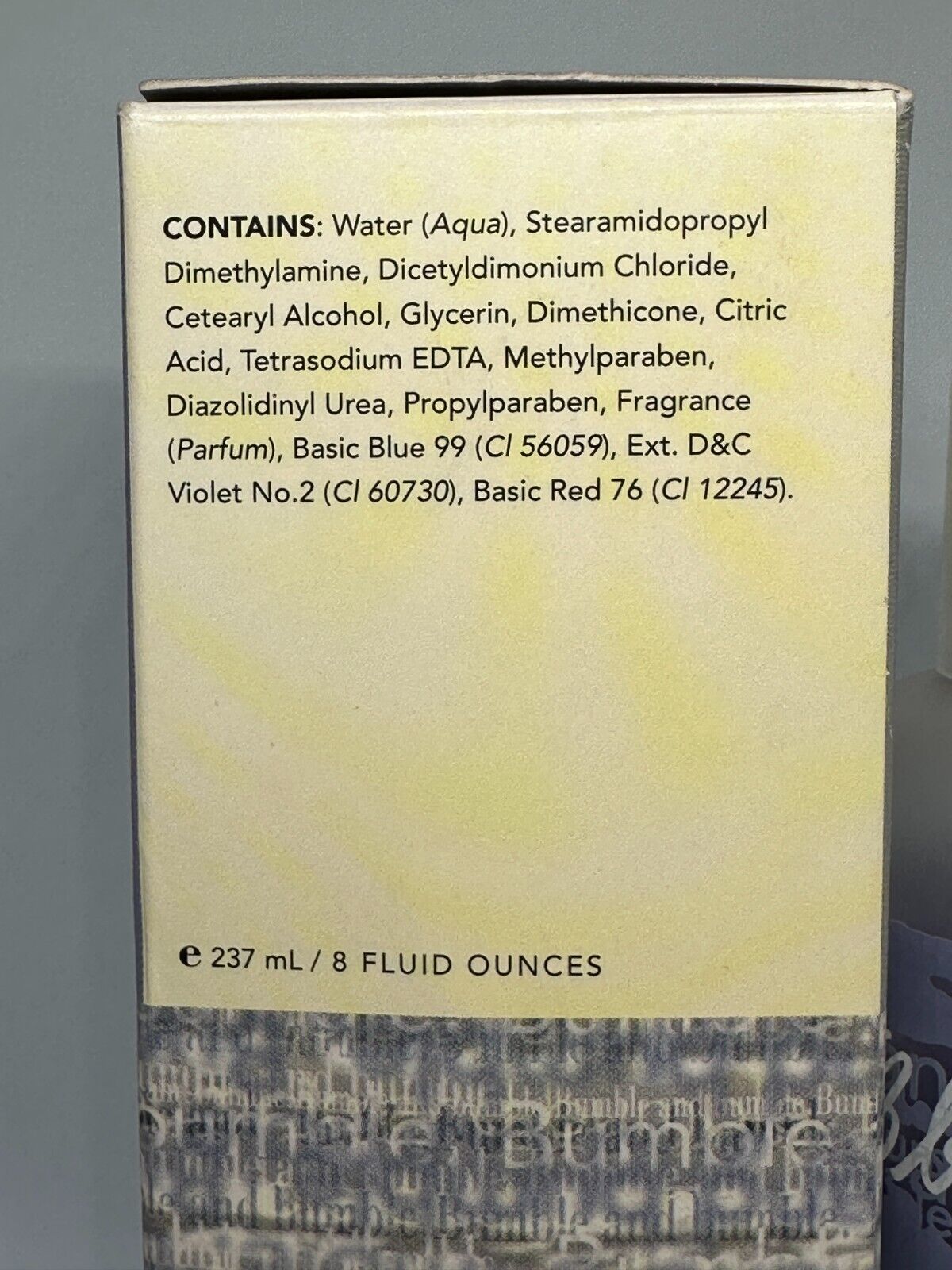 Bumble and Bumble Color Support High Shine Conditioner For Cool Blondes 8 fl oz