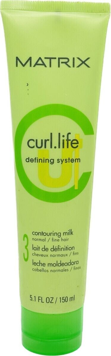Matrix CURL LIFE Defining System CONTOURING MILK Normal to Fine Hair 5.1 oz