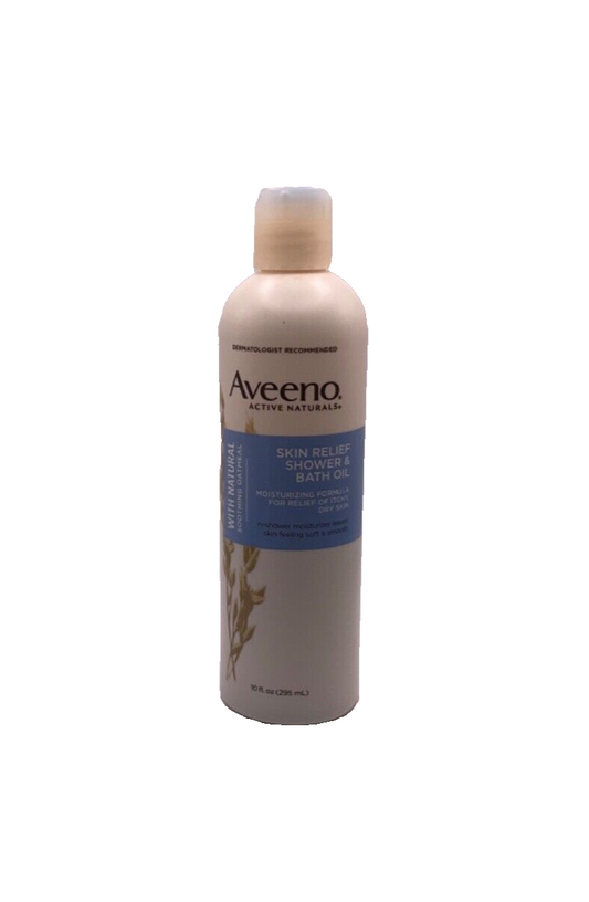 Aveeno Active Naturals Skin Relief Shower & Bath Oil / 10 oz