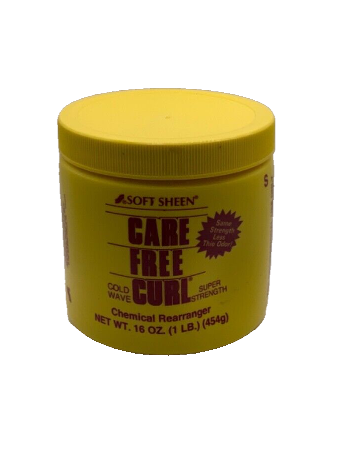 Softsheen Care Free Curl Cold Wave Super Strength Chemical Rearranger 16oz