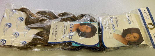 Coco Collection 100% Human Hair Euro Body Color F1B/27 (14 inches)