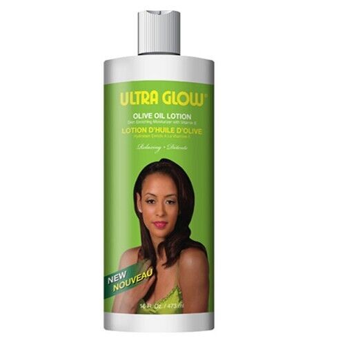 Ultra Glow Olive Oil Lotion Skin Enriching Moisturizer W/ Vitamin E - 16 fl oz