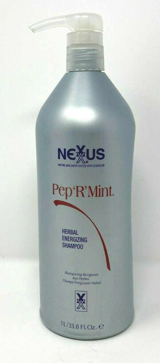 Nexxus Pep'R'Mint Herbal Energizing Shampoo – 1 Liter – Fast