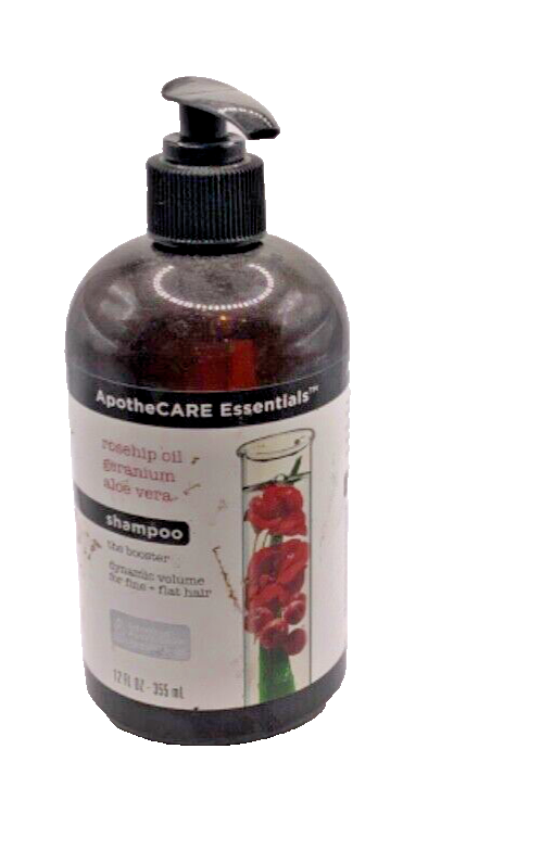 ApotheCARE Essentials The Booster Rosehip Oil Volumizing Shampoo 12 Fl Oz