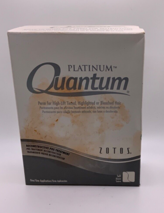 Zotos Quantum Platinum Perm for High Lift Tinted Hair 1 Application