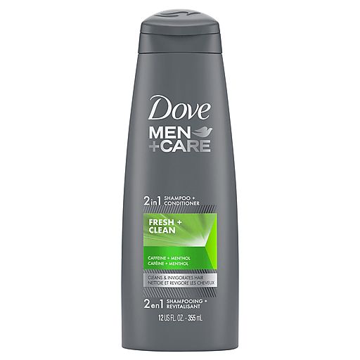 Dove Men+Care Fortifying Shampoo & Conditioner Fresh Clean 2 in 1 / 12 fl oz