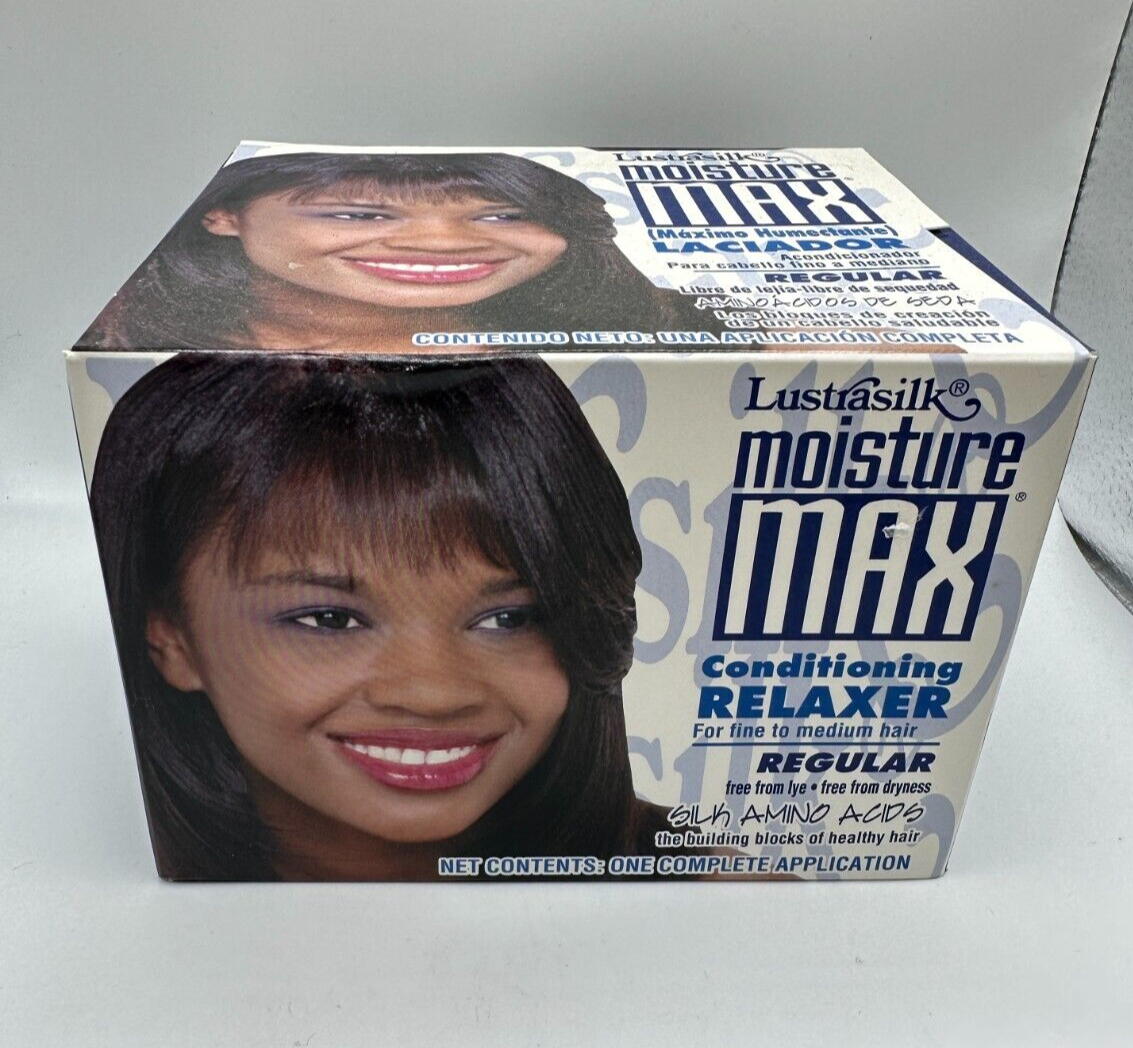 Lustrasilk Moisture Max Conditioning Relaxer Fine to Medium Hair Regular
