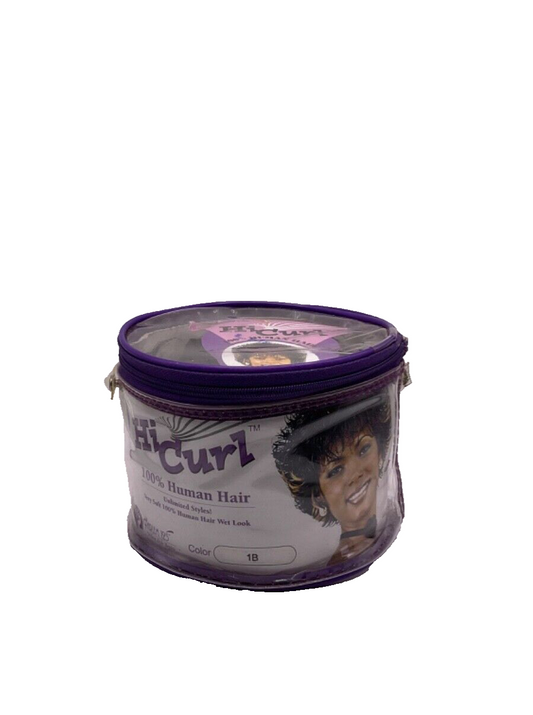 Harlem 125 Hi Curl 100% Human Hair Color 1B
