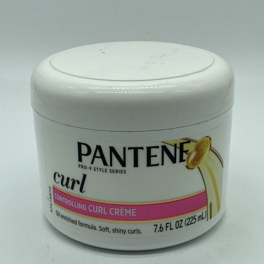 Pantene Pro-V Controlling Curl Creme Oil Enriched 7.6 oz Soft Shiny Curls HTF