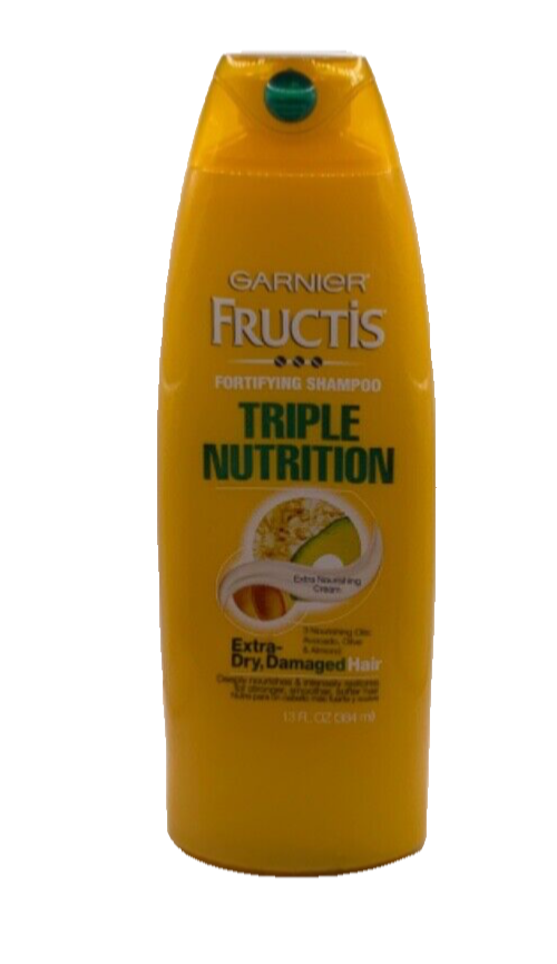 Garnier Fructis Triple Nutrition Extra-Dry Damaged Hair Fortifying Shampoo 13oz