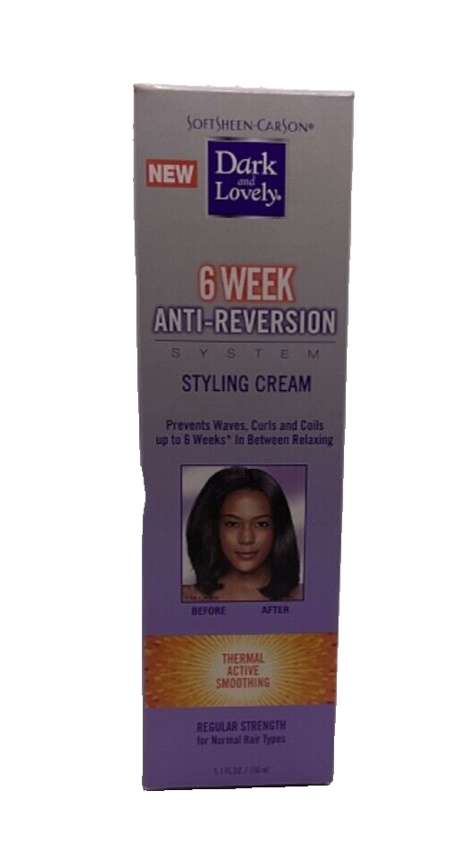Dark and Lovely 6 Week Anti-Reversion Styling Cream/5.1 fl oz