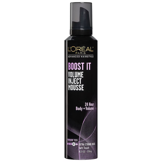 L'oreal Boost It Volume Inject Mousse 8.3 oz *NO CAP